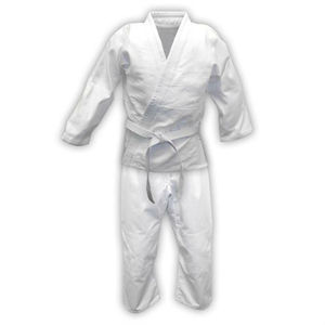 Blanc Simple Armure Uniforme de Judo - Product Image 1