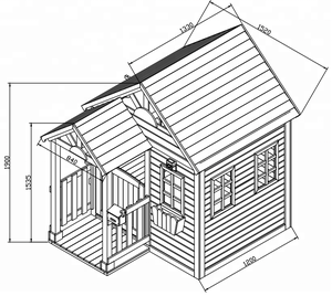 Parque Infantil <span class=keywords><strong>de</strong></span> madera <span class=keywords><strong>para</strong></span> niños - Product Image 4