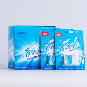 Suplemento Dietético respirar fresco súper menta tiras - Product Image 1