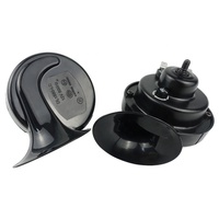 Klaxon de voiture universel étanche en ABS, super puissant 105-120 dB, type escargot, avec couvercle, 12 V SUNLAEBO SLBS854