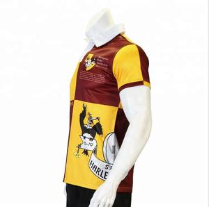 Uniformes de <span class=keywords><strong>rugby</strong></span> personnalisés par sublimation de haute qualité Kits de <span class=keywords><strong>rugby</strong></span> OEM pour hommes Chemises de <span class=keywords><strong>rugby</strong></span> Jersey - Product Image 3