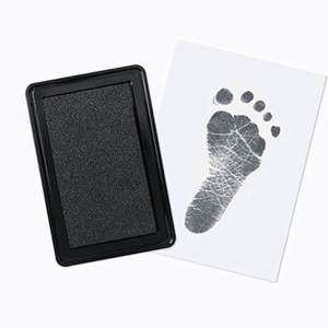 Tampon d'encre Premium lavable pour les mains et les pieds, pour bébé, produit de grande taille, sûr, Permanent, Non toxique, disponible en plusieurs couleurs, vente en gros, - Product Image 1