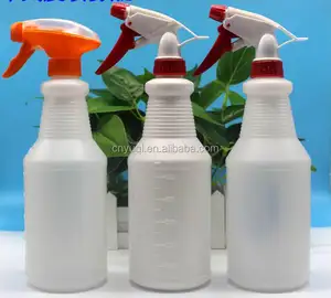 500 Ml, 1000 Ml Pe Wasmiddel Plastic Spray Fles, Vloeibaar Wasmiddel Fles Verpakking