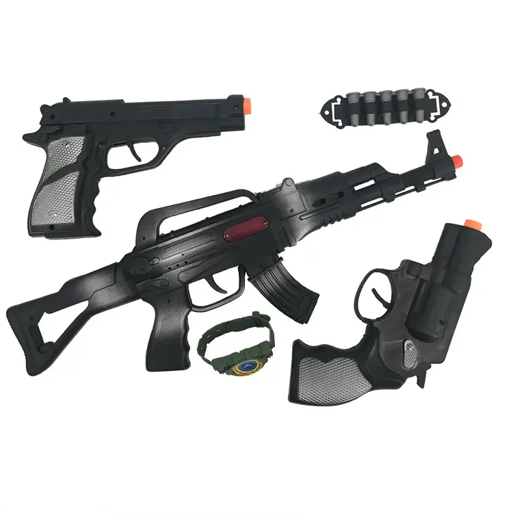 Набор пистолетов для полицейского оборудования, пластиковая игрушка, хит продаж, 2021 г.