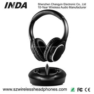 Casque sans fil confortable INDA avec connexion 3,5 mm, double/triple canal pour TV et utilisation multi-appareils YH998 - Product Image 2