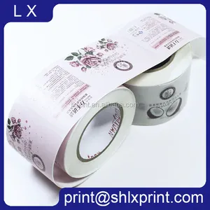 Self Adhesive Paper Roll Wholesale Art Paper Strong Self Adhesive Blank Printable Barcode Number Label Sticker Roll