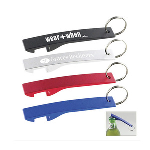 Promotion Gift Item Cheap Custom Metal Bottle Opener Keychain for Carabiners & Keychains