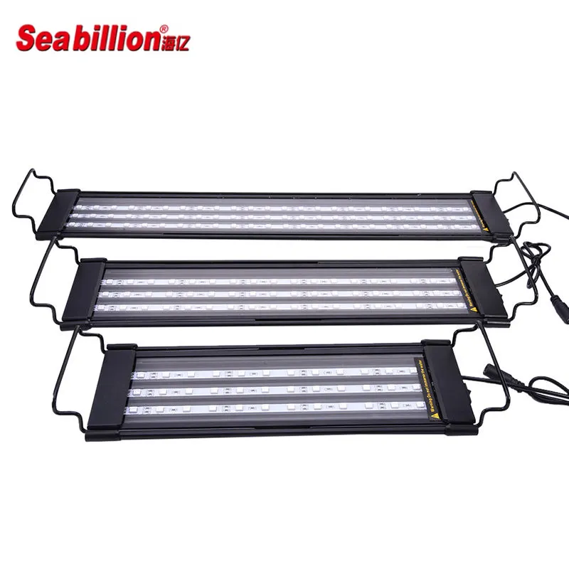 Zhongshan Pabrik Seacillion Lampu Led Akuarium 30W HL-3080A-1 dengan Braket