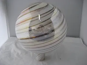 Remolinos mármol sensación mirando bola decorado - Product Image 1