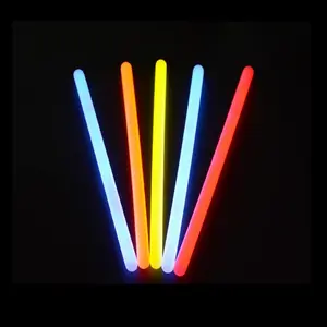 12 '15*300 мм светящиеся неоновые светящиеся палочки высокой интенсивности, аварийные светящиеся палочки