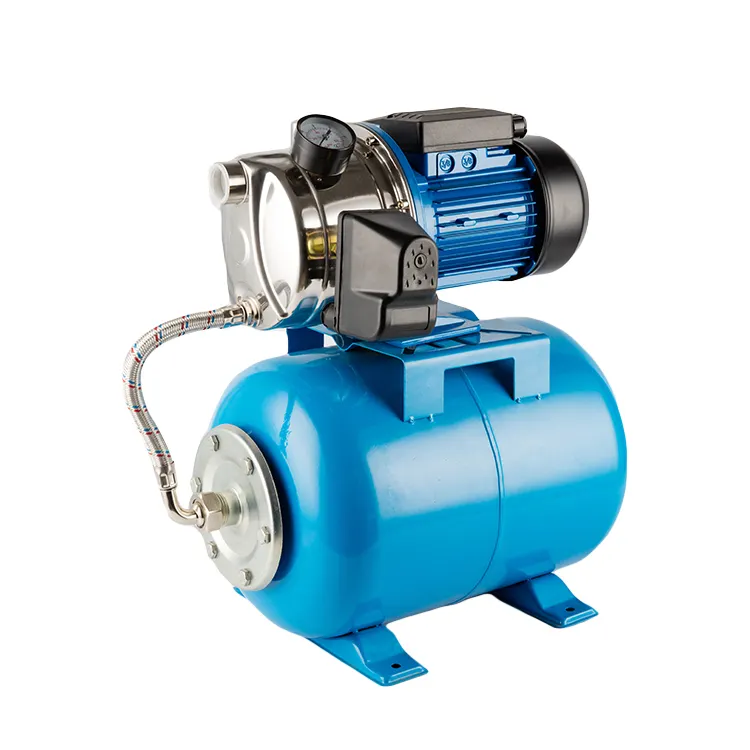 370w~1200w محطة منخفضة الضغط الفولاذ المقاوم للصدأ الذاتي نظام المعزز التلقائيJET مضخات المياه مع خزان الضغط