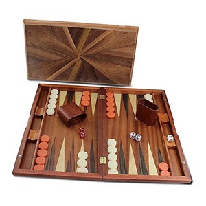 Popular Ukraine Style Personalized Custom Wooden Handmade <strong>Travel</strong> <strong>Backgammon</strong> Leather <strong>Sets</strong> for Sale - Product Image 3