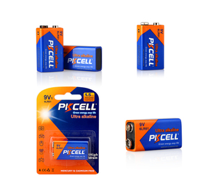 Haute tension alcaline 6LR61 9V Batterie Pack de 1- Ultra batterie Longue durée pour des ménages et des entreprises - Product Image 5
