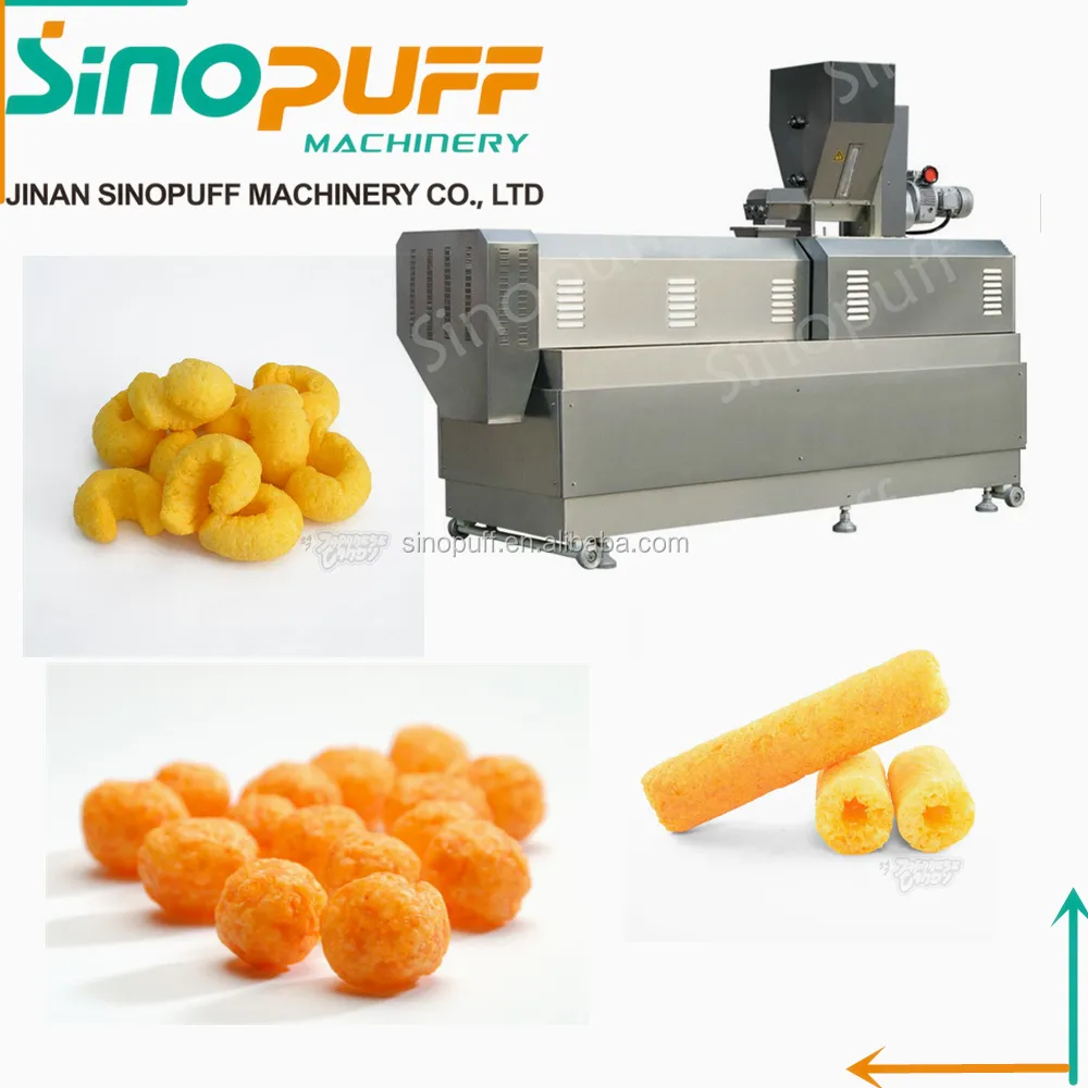 Sinopuff-extrusora de aperitivos de maíz directo