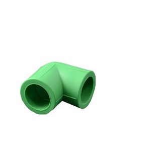 High Quality 90 degree dimensions PPR pipe Customized size fittingHeat Resistant Ppr Plastic Pipe Plumbing Fitting