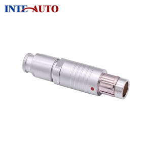 S104A040-80 + Ronde Connector, Vergrendeling, Core 104 Serie, Kabel Mount Plug, 3 Contacten, soldeer Pin, Push-Pull - Product Image 5