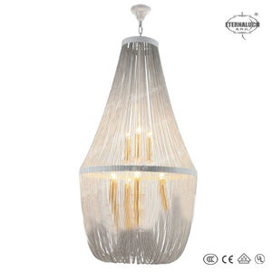 nuevo 2013 chech aluminio moderna lámpara de araña de la cadena iluminaciones en forma de nube etl84138 - Product Image 1