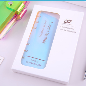 สมุดวางแผนงานเลเซอร์ PVC 6ห่วง,สมุดไดอารี่สมุดโน้ต PVC เติมเงินสมุดโน้ตสี PVC - Product Image 3