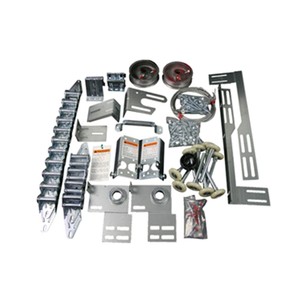 Kit <span class=keywords><strong>de</strong></span> charnières et rouleau pour <span class=keywords><strong>porte</strong></span> <span class=keywords><strong>de</strong></span> <span class=keywords><strong>Garage</strong></span>, <span class=keywords><strong>quincaillerie</strong></span> pour tiroir 16X8 ou 18X8 - Product Image 2