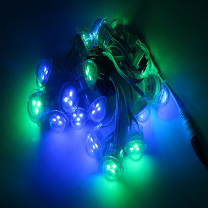 26 Mét 3 LEDs <span class=keywords><strong>Transparent</strong></span> Bìa WS2811 IC DC12V Điểm Không Thấm Nước Điểm <span class=keywords><strong>Pixel</strong></span> Lights - Product Image 4