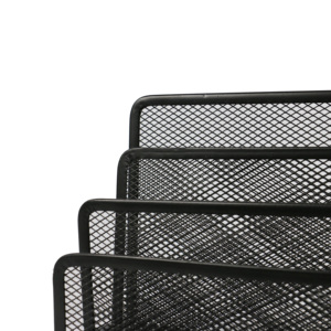 Văn Phòng TrườNg Sắp Xếp Bàn Kim Loại Lưới Tập Tin Khay Thư Khay - Product Image 4