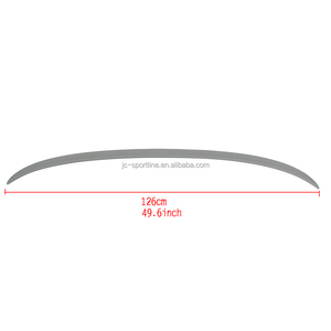 Jc diseño Auto nuevo estilo Material de la PU alerón trasero <span class=keywords><strong>del</strong></span> ala para BMW F10 - Product Image 5