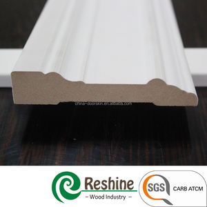 Décoratif apprêté bâtiment MDF plinthe moulage - Product Image 2