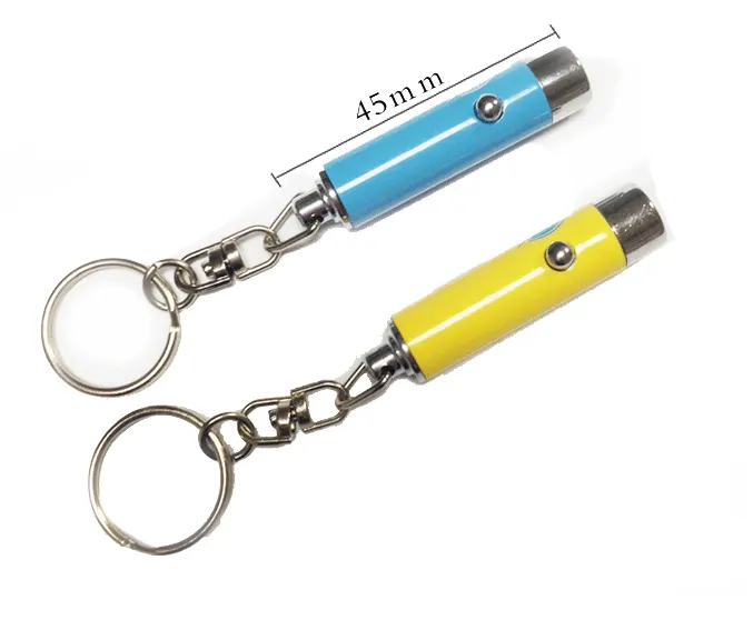 Wholesale mini LED flashlight keychains LED Lamp fashion torch keychain for promotional gifts items