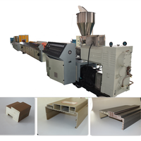 Línea de Producción de Compuesto de Madera y Plástico (WPC), Proyecto Llave en Mano con Materiales Reciclados de PP/PE/PVC + Aserrín de Madera y Cáscara de Arroz