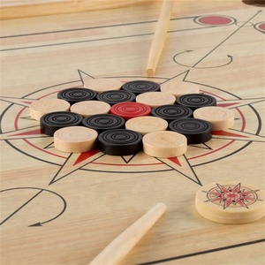 Gioco <span class=keywords><strong>da</strong></span> <span class=keywords><strong>Tavolo</strong></span> Carrom Jumbo <span class=keywords><strong>da</strong></span> 32 Pollici, Classico Gioco di Tiro e Tascabile - Product Image 6