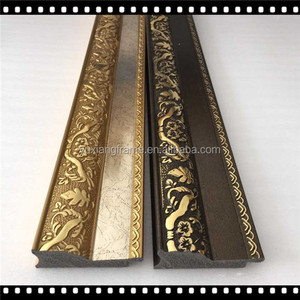 Oro del commercio all'ingrosso d'argento del fiore europeo di design ps cornici stampaggio