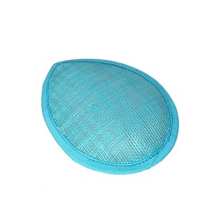 Vente en gros <span class=keywords><strong>pas</strong></span> <span class=keywords><strong>cher</strong></span> pour femmes Sinamay Teardrop Fascinator Base Derby Fascinator Bridal Cap DIY Church Hat for Party Sinamay Church Hat - Product Image 5
