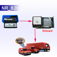 Rastreador GPS para Automóvil Programable OBD II, GPS, GPRS, GSM, el Más Pequeño y Fácil de Instalar, Rastreador GPS OBDII para Automóvil, Rastreo GPS Basado en Web