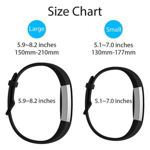 IVANHOE Phụ Kiện Thay Thế Dây Đeo Cổ Tay Thể Thao Cổ Điển Cho Fitbit Alta/Alta HR / Ace Nam Nữ Cỡ Lớn - Product Image 6