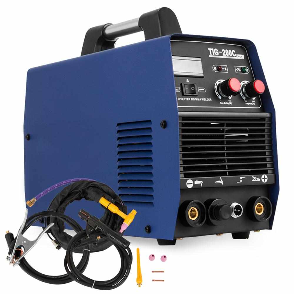 Otros soldadores de arco 2 en 1, soldador inversor de CC/3 en 1, 200AMP HF, arranque TIG/MMA, disponible en Europa