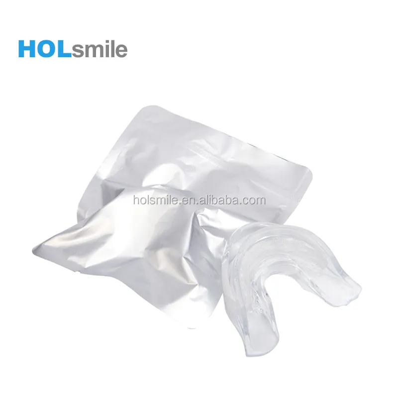 Spa/salão/clínicas odontológicas usar Gel dentes pré-preenchidos branqueamento Bandeja dentes branqueamento bandeja boca