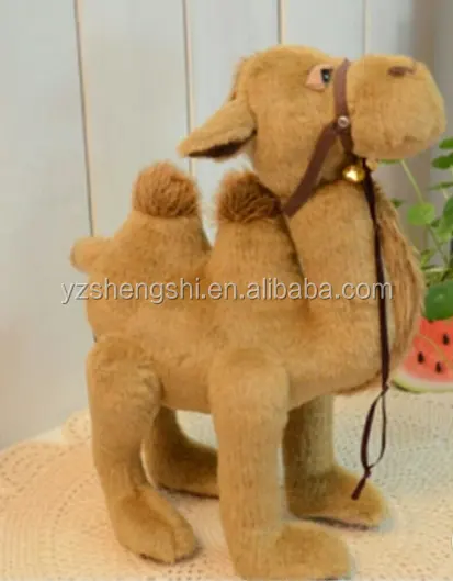 Soft Plush Arabian Teddy Bear Pulling Camel/Stuffed Camel and Teddy Bear Customized Toy/ Stuffed Animal Toy