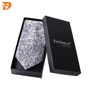 Confezione regalo con cravatta in cartone rigido personalizzato confezione regalo con cintura <span class=keywords><strong>per</strong></span> cravatta <span class=keywords><strong>per</strong></span> la festa del papà laurea natalizia san valentino - Product Image 3