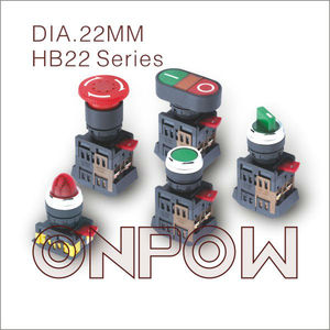Onpow 2 sélecteur de Position push button switch ( HB22 série 22 mm, Ce, Ccc, Rohs ) - Product Image 1