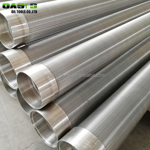 מסכי ג 'ונסון v חוט עטוף SS316L לטיפול בשפכים - Product Image 3
