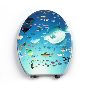 superficie del mar en <span class=keywords><strong>el</strong></span> futuro de Asia delgada huevo baño Fácil instalación de asiento de inodoro con tapa con MOQ bajo - Product Image 2