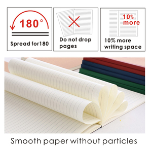 Foska xuất hiện cổ điển văn phòng máy tính xách tay A4 A5 B5 cổ điển cứng bìa cứng máy tính xách tay kinh doanh máy tính xách tay sinh viên cuốn sách nhật ký - Product Image 3