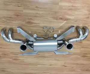 Titanium Exhaust muffler for Lamborghini Huracan