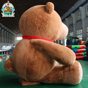 Giocattolo gonfiabile su misura dell'orsacchiotto di peluche alto 3m che fa pubblicità alla festa di evento di natale - Product Image 3