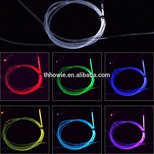 RGB LED Interior del coche de neón EL cable de luz de tira tablero de atmósfera lámpara sonido activo APP Kit de Control - Product Image 3