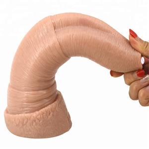 Grand noir gros godes pénis des animaux elephant gode artificielle pénis plug anal masturbation de sexe jouets - Product Image 4