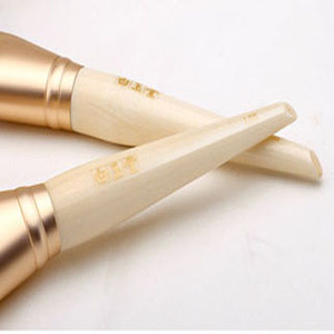 MSQ BYT serie di lusso pennelli per il trucco singolo angolo XGF capelli di capra Blush Kit di alta qualità con manico in legno per le guance - Product Image 5
