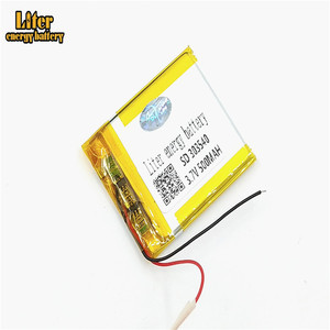 Rechargeable battery lithium polymer battery battery 3,7 V 303540, 500 mah Li-ion battery - Product Image 4