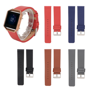 Nouveau bracelet de montre en cuir véritable pour <span class=keywords><strong>fitbit</strong></span> blaze <span class=keywords><strong>flex</strong></span> 2 versa charge HR versa ionique alta surge - Product Image 4