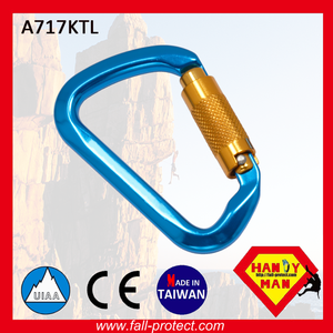 Wild Outdoor 25kN Aluminum Twist Lock Climbing Carabiner for safety rescue - Product Image 3